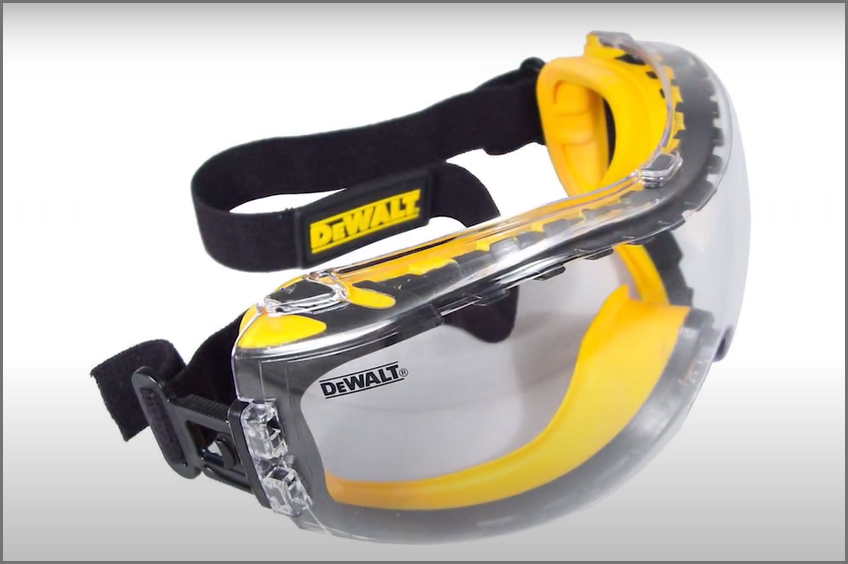 Dewalt DPG82-21C Anti-Fog Dual Mold Safety Goggles