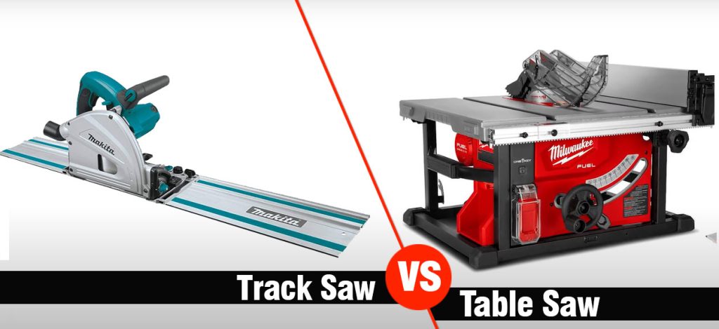 Track Saw VS Table Saw - Side - By - Side Variance