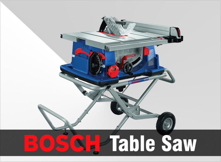 Bosch 10 In. Jobsite Table Saw with Gravity-Rise Wheeled Stand