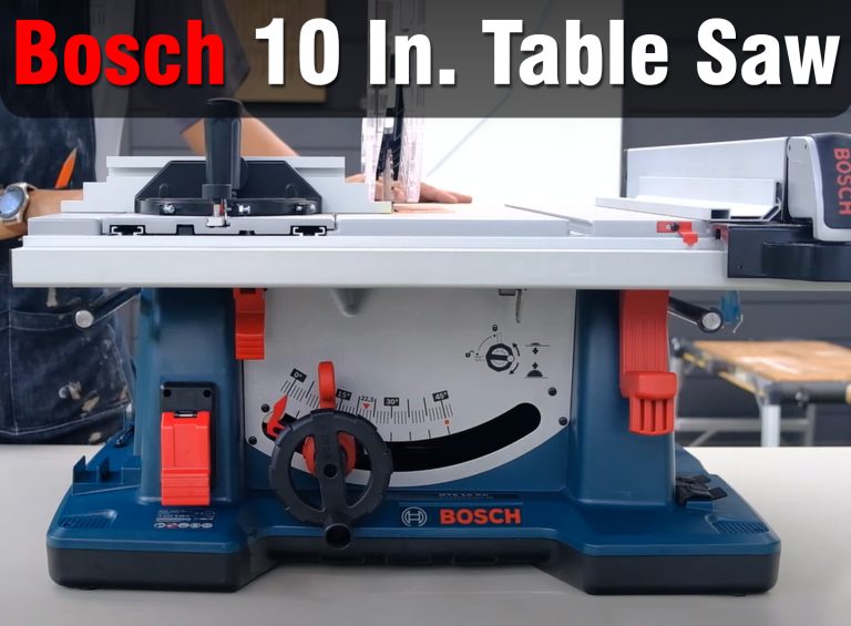 Bosch 10 In. Table Saw with Gravity-Rise Reviews