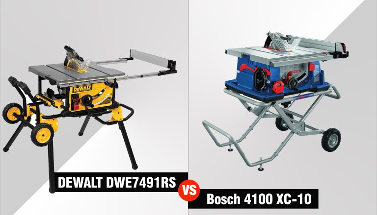 DEWALT DWE7491RS Vs Bosch 4100 XC-10/ – Comparison