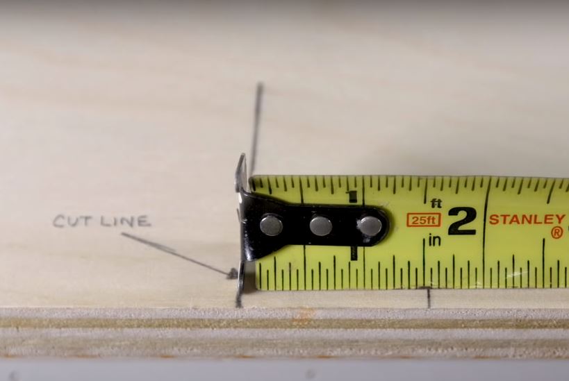 Accurate measurements and markings
