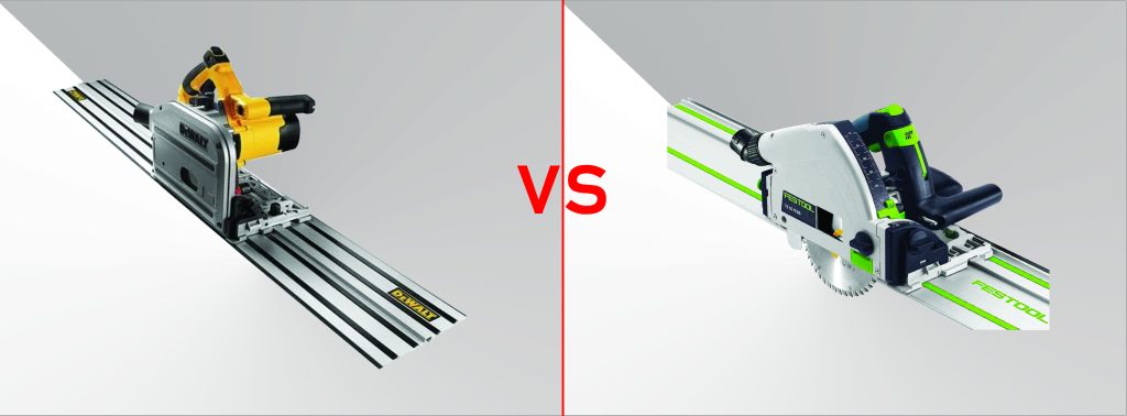 DWS520SK Vs Festool TS 55  Which Plunge Cut Track Saw is Right for You