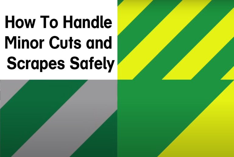 How To Handle Minor Cuts and Scrapes Safely – A Quick Guide