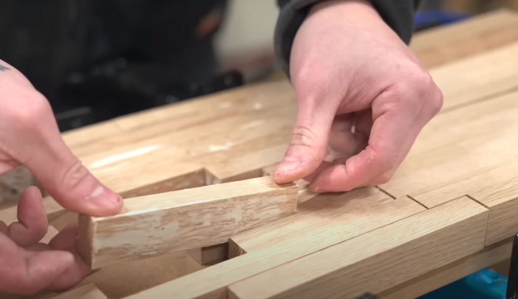 DIY Cutting Board From Scrap Wood/Matching Knife Block